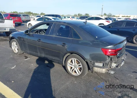 2017 Audi A4 2.0T Premium from USA, damaged, VIN WAUGNAF4XHN017934